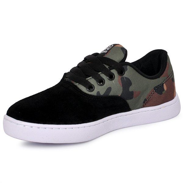 tenis hocks camuflado