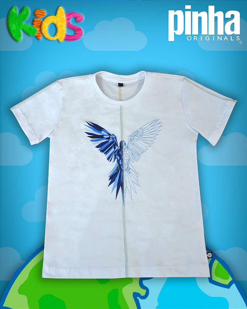 camiseta arara azul