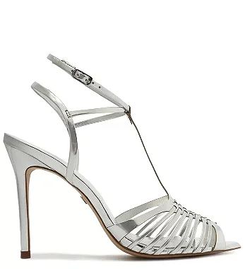 Sandalia Prateada Arezzo Sandalia Prata Bico Folha Sapato Arezzo