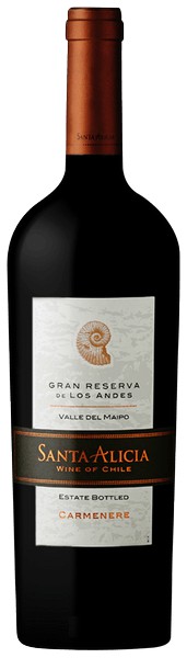 Vinho Chileno Tinto Santa Alicia Gran Reserva Carménère - Delli