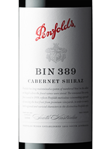 Vinho Penfolds BIN 389 Cabernet Shiraz 2018 - 750ml - Delli