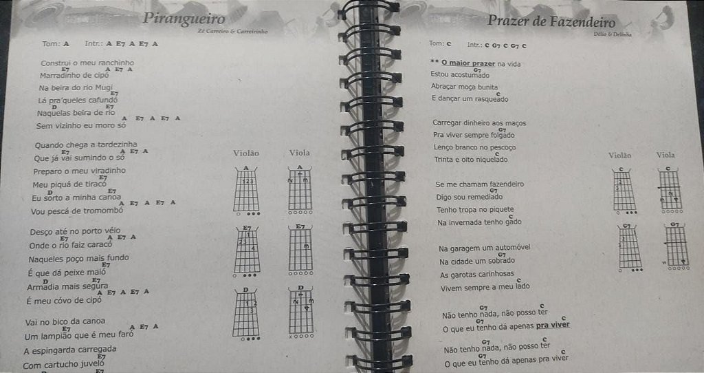 MEMÓRIAS SERTANEJAS KIT (2 Livros com letras e cifras para violão