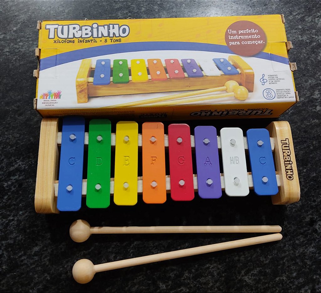 Teclado Infantil Eletrônico Turbinho Ym-238c