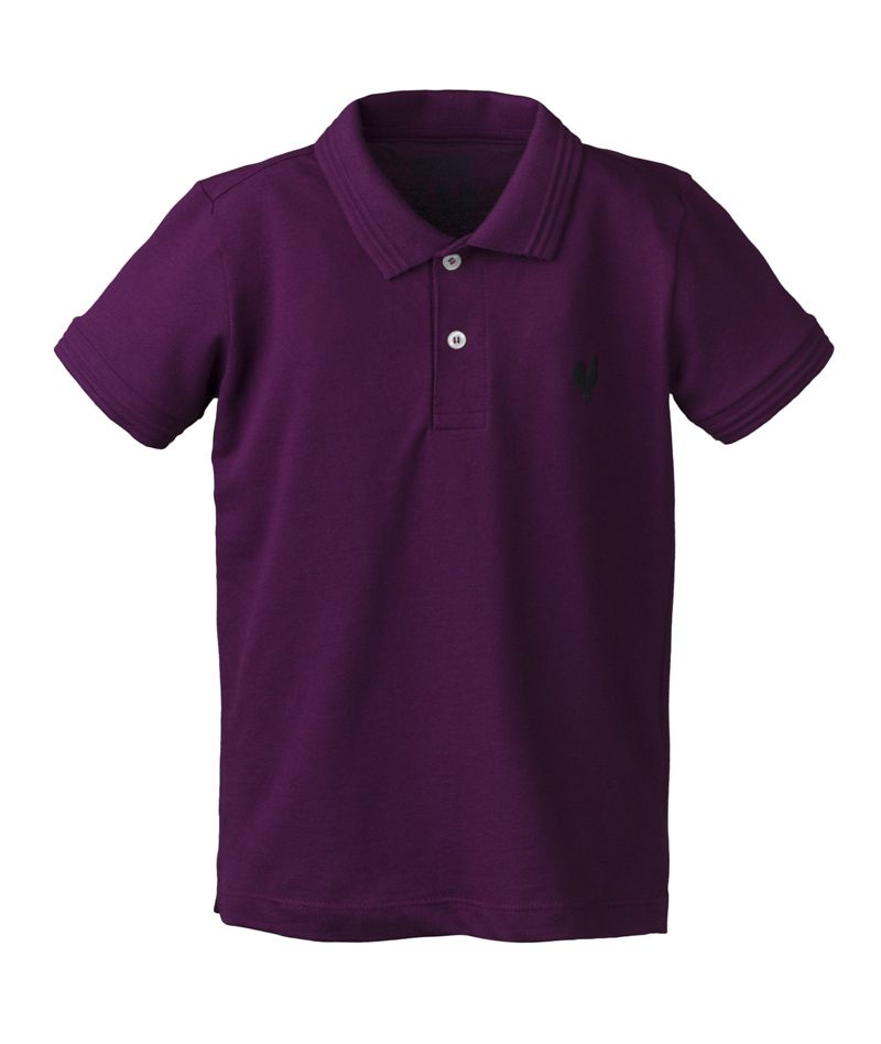 Camisa Polo Infantil Made in Mato Roxa - Made in Mato