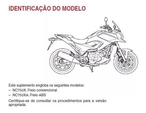 Manual De Serviço Honda NC 700 ou 750 2013 a 2015 - Mecanicando
