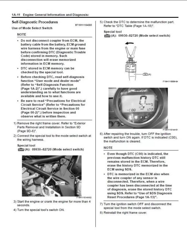 Manual De Serviço Suzuki Bandit 1250 S ou A GSF 1250 2007