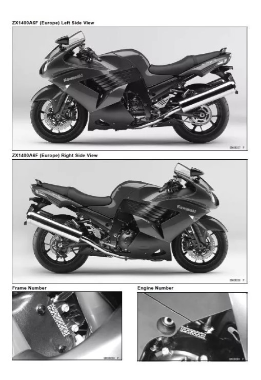 Manual De Serviço Da Kawasaki Ninja ZX-14 ZX14 2006 - Mecanicando