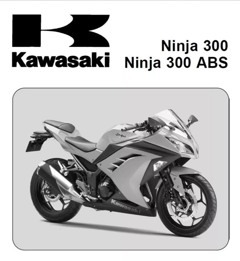 Manual De Serviço Kawasaki Ninja 300 2013 - Mecanicando