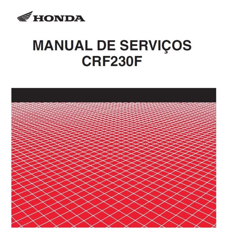 Manual De Serviço Honda CRF 230 - Mecanicando