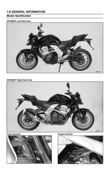 Manual De Serviço Da Kawasaki Z 750 - Mecanicando