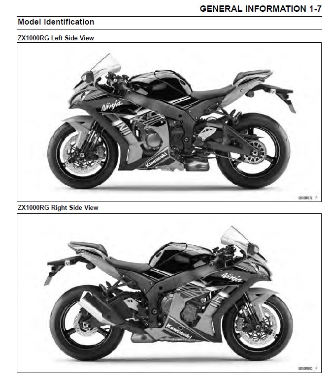 Manual De Serviço Da Kawasaki Ninja ZX-10R E ZX-10R ABS 2015 a