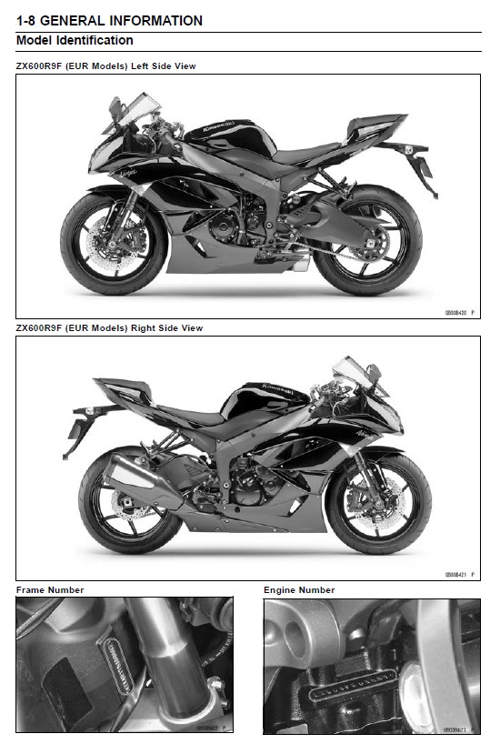 Manual De Serviço Da Kawasaki Ninja ZX-6R 2009 a 2012 - Mecanicando