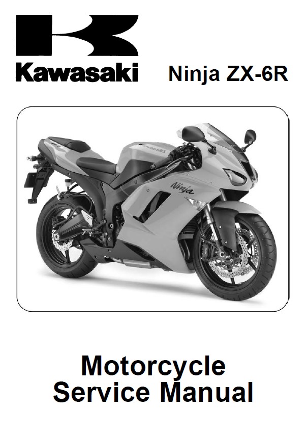 Manual De Serviço Da Kawasaki Ninja ZX-6R 2007 a 2008 - Mecanicando