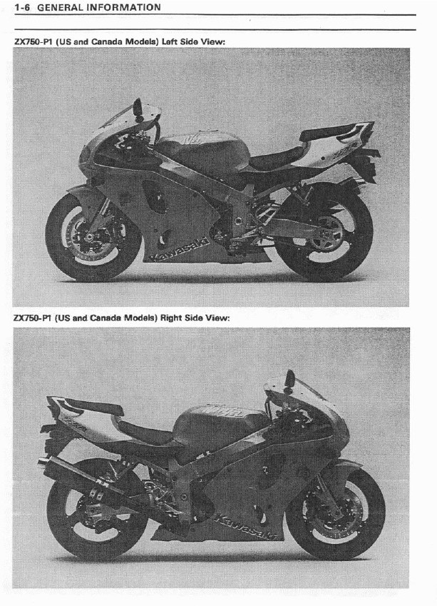 Manual De Serviço Da Kawasaki Ninja ZX-7R ZX 7 1996 a 2003