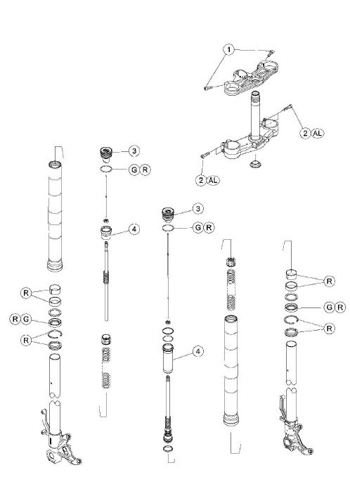 Manual De Serviço Da Kawasaki Ninja ZX-6R ABS 636 2018 a 2019