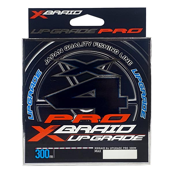 Linha X-Braid Upgrade Pro X4 300m 0.18mm - PAPASIRI