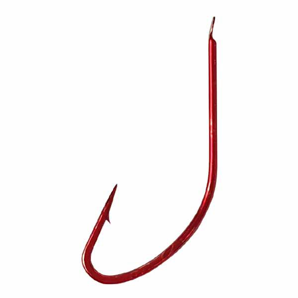 Anzol Crown Akita Kitsune Red 10pç - PAPASIRI