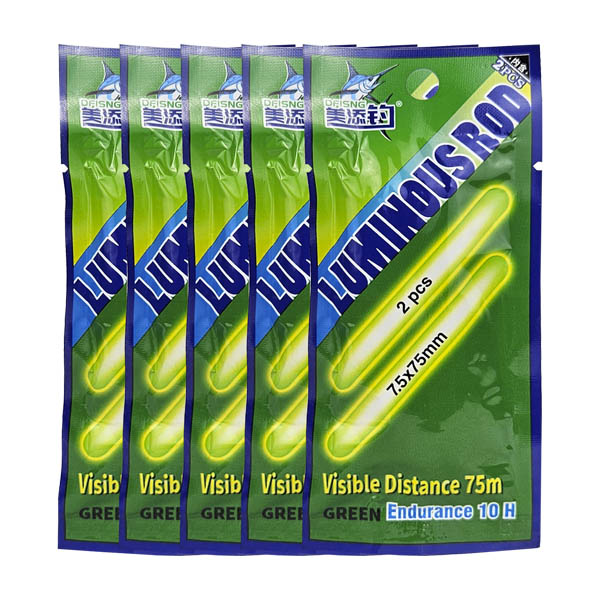 Neon pesca Noturna Light Stick 7.5 X 75mm - PAPASIRI