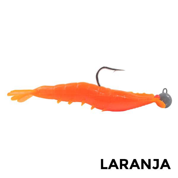 Isca Camarão Gigante Black Maximus 16cm 50g - PAPASIRI