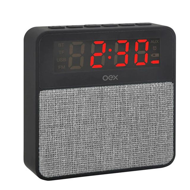 Rádio Relógio Digital Despertador Bluetooth - 123Comprou! Sua compra rápida  e segura!
