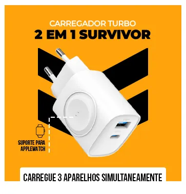 Carregador 2em1 Survivor