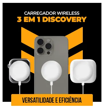Carregador Discovery 3x1